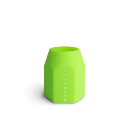 Portapenne Monocromo in silicone Fluo - colore Verde