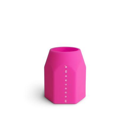 Portapenne Monocromo in silicone Fluo - colore Fucsia