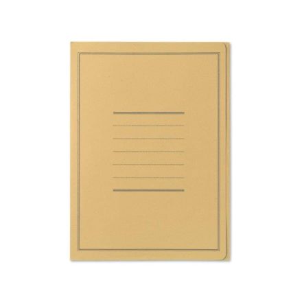 Cartelline 3 lembi Pigna - Cartoncino - 180 g - con stampa - Giallo