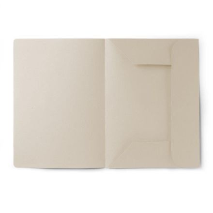 Cartelline 3 lembi Pigna - Cartoncino - 180 g - senza stampa - Grigio