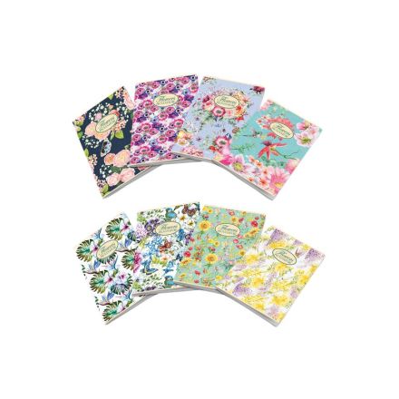 Maxiquaderni Pigna Nature Flowers - Rigatura 0C - Righe con margine