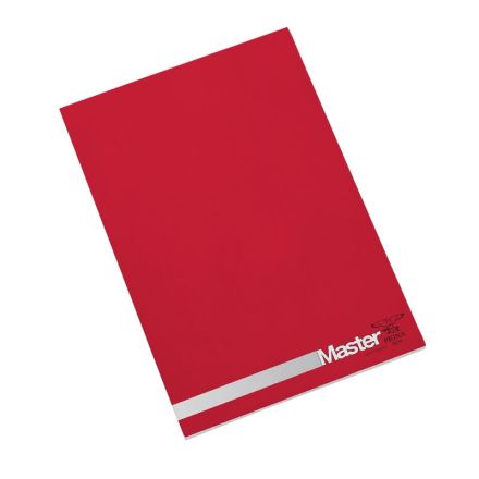 Blocco notes Master - A4 - 10 - Quadretto da 1cm - 90 fogli da 80 g