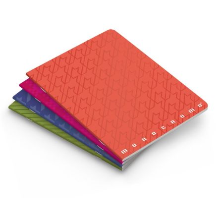Maxi Monocromo Pattern 42Ff/Sh - Rigatura 5M - Quadretto elementari e medie - N pagine 40+R - Peso g/mq 80 - assortito